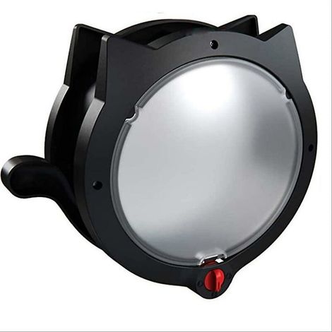 Small Cat Flap, Heavy Duty Pet Door with 4-Way Lock, Waterproof, Easy to Install and Use, Black (1/5)