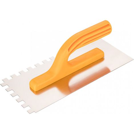 Llana dentada de 8 x 8 x 8 mm, 280 x 130 mm