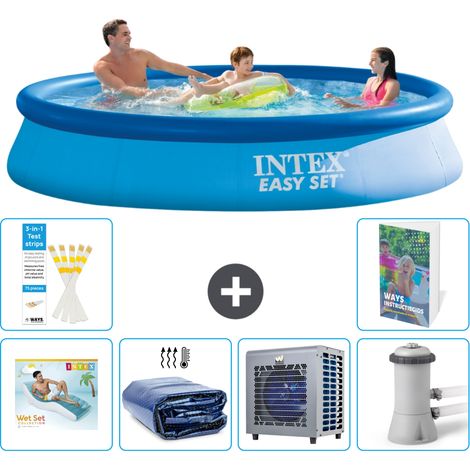 Intex Piscina Easy Set Rotonda - 366x76 cm - 7-pezzi  S112 (1/5)