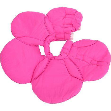 Verstellbares, leichtes, lecksicheres Halsband für die Tierrettung von Hunden und Katzen im niedlichen Sonnenblumen-Design, Modell Elizabeth YLSB08, lila, Größe S (1/5)