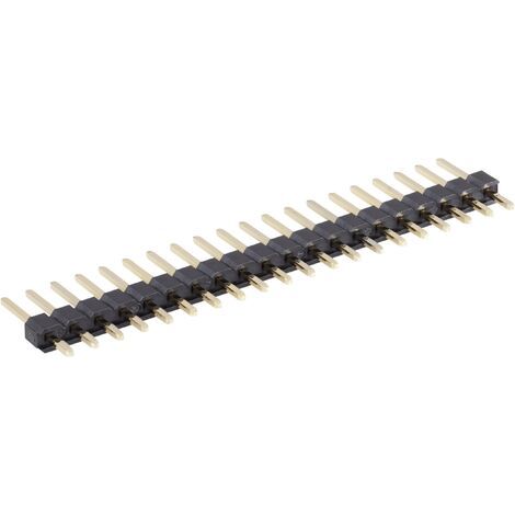 Barrette mâle (standard) TRU COMPONENTS 1581028 Nbr total de pôles 40 Pas: 2.54 mm 1 pc(s) S697561 (1/3)