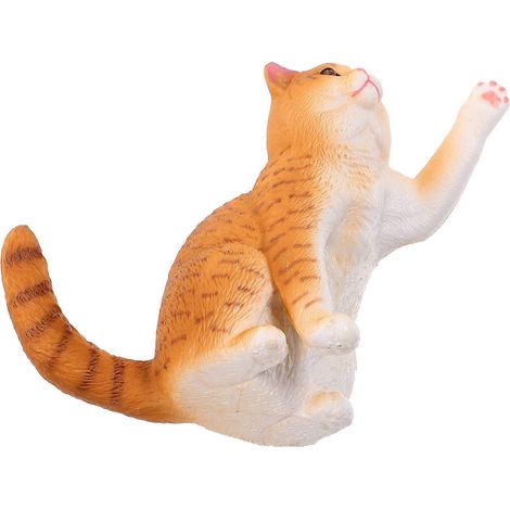 Figurine de chat British Shorthair réaliste et mignon (1/5)