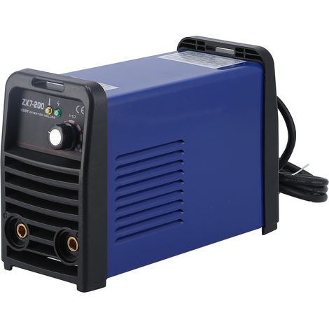 Poste à souder inverter MMA200 220V ZX7-200, machine électrique AC avec fonction coupe, outil de soudage à l'arc, prise UE, compact. (1/5)