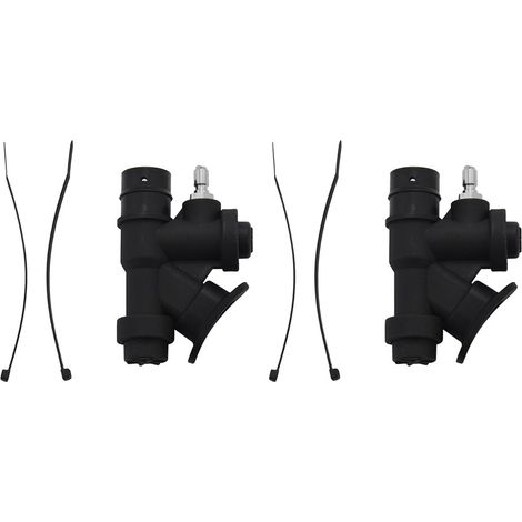 2X Gonfleur ÉLectrique Universel Bcd de PlongéE sous-Marine avec Embout à Angle de 45 DegréS pour Soupape de SéCurité Standard de Type K à 1 Tuyau (1/5)