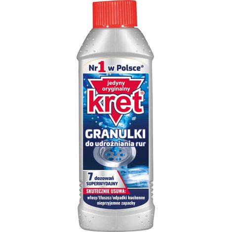 Kret Granulado para desatascar tuberías 280g