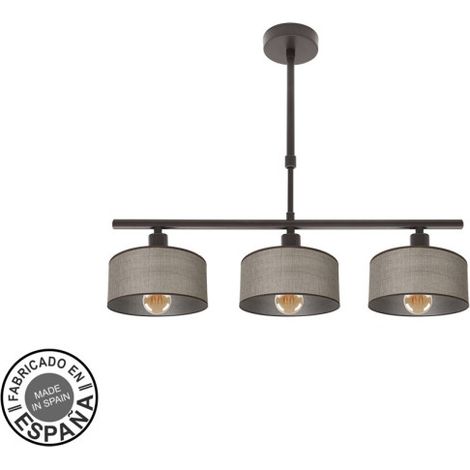 gilda lampe 3xe14 braun regx55x14 cm