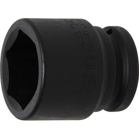 Llaves de vaso impacto hexagonal entrada 20 mm (3/4") 35 mm (1/4)