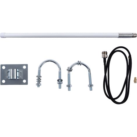 Antenne étanche STA-RFLQ5M/60CM 898/915 MHz en fibre de verre avec parafoudre LORA (1/5)
