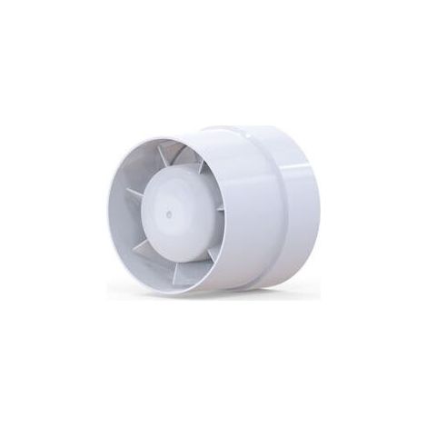 Hotte aspirante 100 mm économe en énergie 12 W 130 m³ ventilateur flux axial installation par conduit salle de bain cuisine sous-sol (1/5)