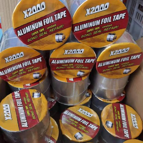 Wasserdichtes Aluminiumklebeband, selbstklebendes Butylband für Reparaturen, 10 cm / 3,9 Zoll, stoßfest und wasserdicht. (1/5)