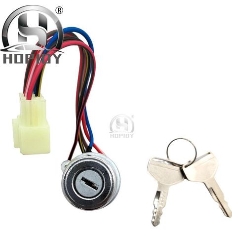 Ignition switch and ignition lock suitable for Kubota engineering vehicles T4625-B0100 T4625B0100 (1/3)