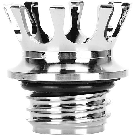 Tappo serbatoio moto – alluminio – tappo a corona – 2001-2004 – argento