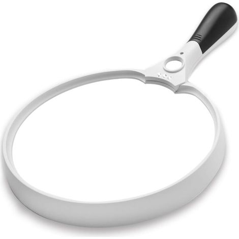 Grande Loupe avec Éclairage à LED - Lentilles de Grossissement 2X 4X 10X - Meilleure Loupe Géante avec Lumière pour la Lecture, l’Exploration, l’Inspection, Cartes du Monde, Journaux, et Bijoux