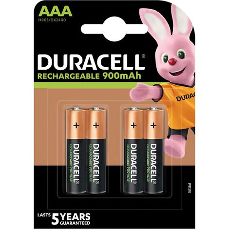 PILA MINISTILO RICARICABILE Pz 4 - Recharge Ultra 900Mha  - DURACELL