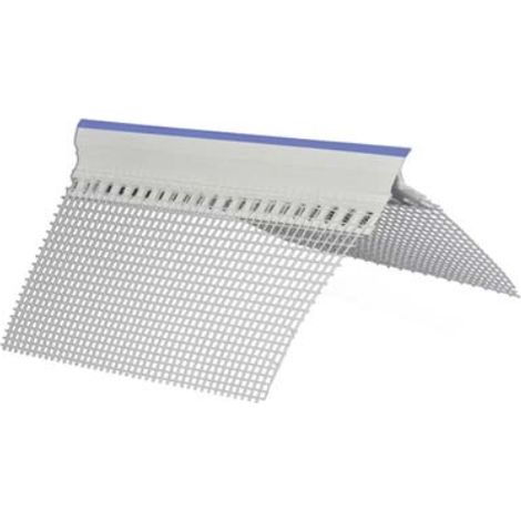 Paraspigolo intonaco gocciolatoio + rete mm 100x100 h.cm 250 (5 pezzi)