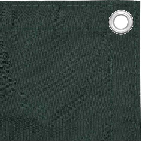 Maison Exclusive - Toldo para balcón tela oxford verde oscuro 75x (1/5)