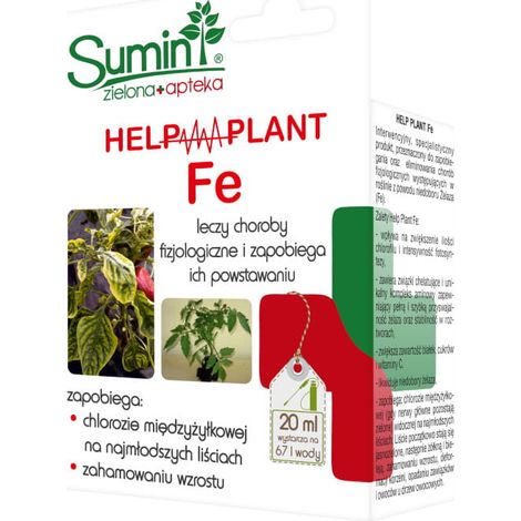 SUM40 AIUTA LE PIANTE FERRO (FE) 20ML, fertilizzante fogliare, previene malattie fisiologiche e inibizione della crescita (1/5)