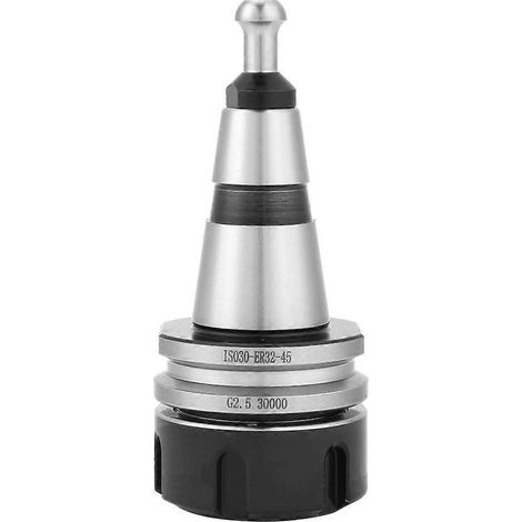 Mandrin à pince d'équilibrage ISO30 ER32 45L G2.5 30 000 tr/min pour porte-outil CNC