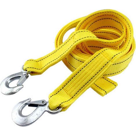 Xiuganpo Sangle de Remorquage Crochet Rapide et Mécanisme de Fermeture Charge de 5 Tonnes Matériau en Nylon pour Une Utilisation Polyvalente. (1/5)