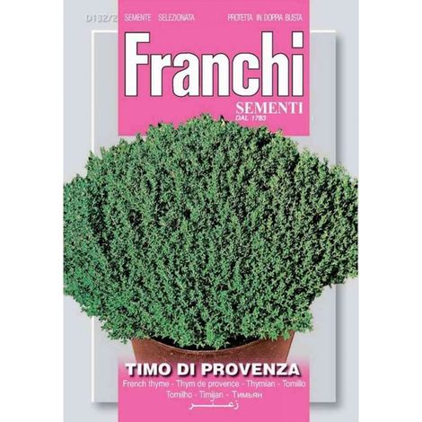 SEMI DI TIMO DI PROVENZA FRANCHI SEMENTI
