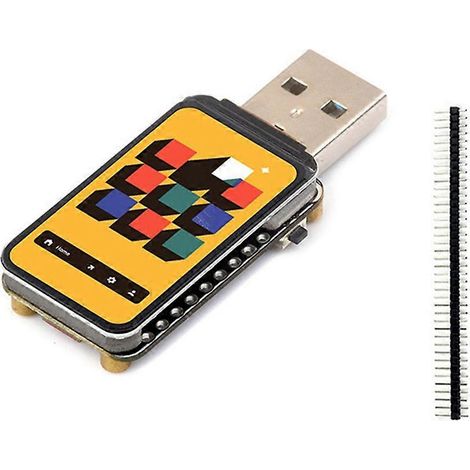 Placa de desarrollo Waveshare ESP32-S3 de 1,47 pulgadas con pantalla de 172x320, procesador de doble núcleo, compatible con WiFi y Bluetooth, con LED RGB. (1/5)