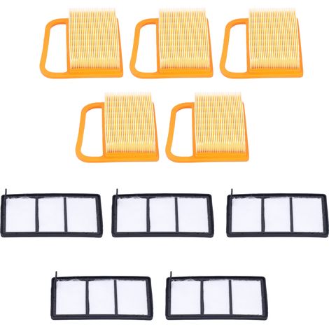 Ersatz-Luftfilterset - Zubehör und Ersatzteil für kompatible Modelle TS410 TS420 TS420 - Silikon - 5 Filter + 5 Baumwollschichten (10er-Packung) (1/5)