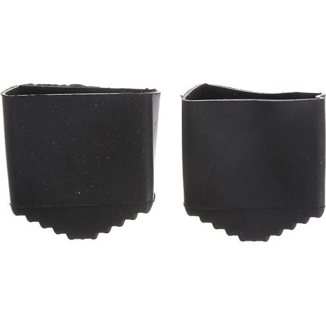 Couvre-Pieds D'Échelle Caoutchouc Antidérapants Embouts Escabeau 40x20mm Pare Chocs Pliants Protection Échelles Meubles Noir (1/5)