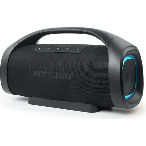 Enceinte sans fil Bluetooth 2.0 – Son stéréo haute fidélité – Résistante à l'eau – Pour salle de bain et extérieur – Muse