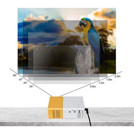 1 Projecteur, HD, ports HDMI USB, compact, smartphone, camping (1/5)