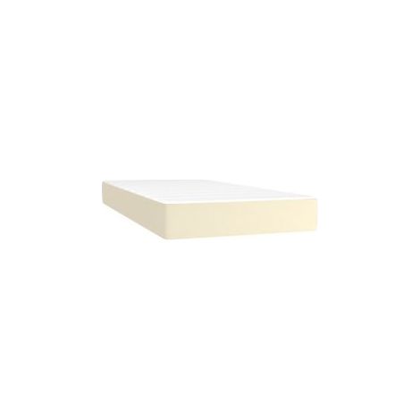 Matelas de lit à ressorts ensachés Crème 100x200x20 (1/5)