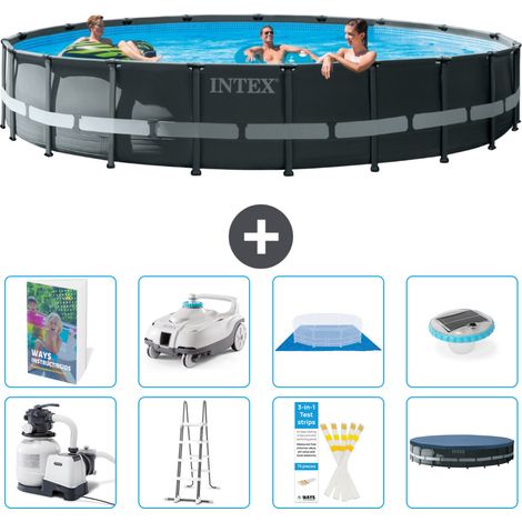 Ultra XTR Pool Rund - 610x122 cm - 9-teilig S552