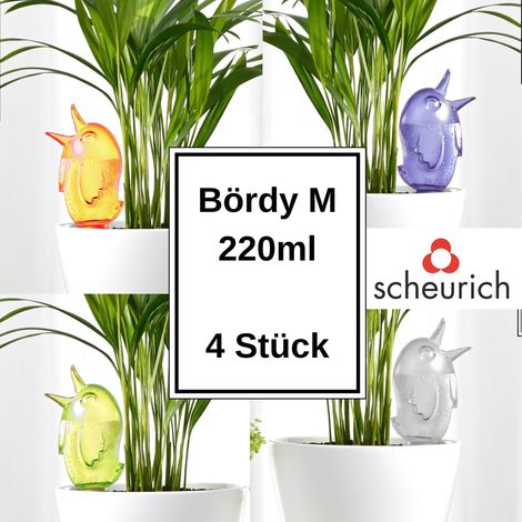 4x Scheurich Bewässerungssystem Scheurich Wasserspender Bördy M 220 ml Scheurich Wasserspender Bördy M 220 ml (1/5)