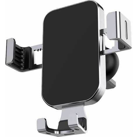 Support Téléphone Voiture - Pour Grille De Climatisation - Rotation 360° - Compatible 4 À 7 Pouces - 1 Pièce (1/5)