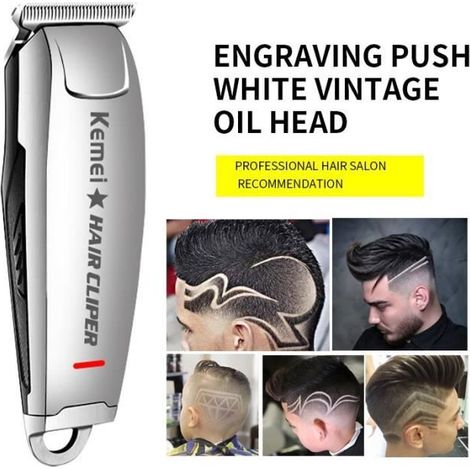 Tondeuse à cheveux professionnelle YOKULI - Kemei-2812 - Autonomie 120 min - Sans fil (1/4)