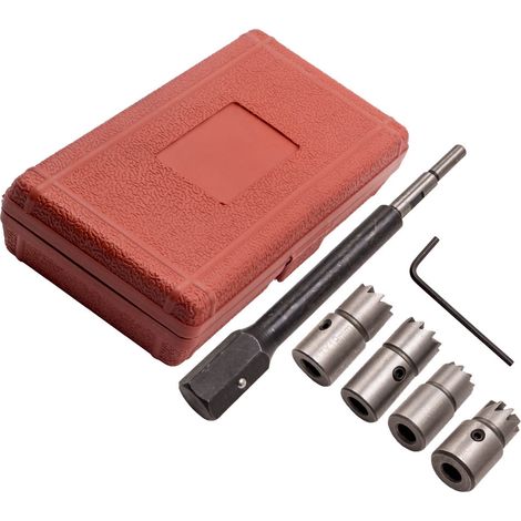 5pcs Coffret d'outils de nettoyage siège injecteur Diesel Kit d'entretien siège (1/5)
