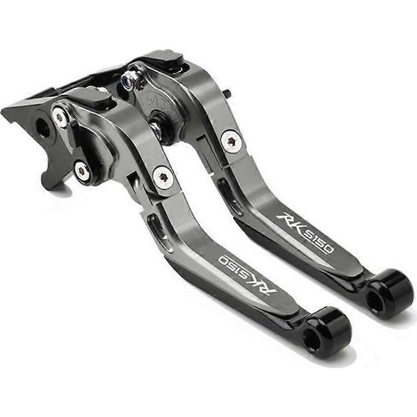 Compatible avec le guidon réglable KYMCO Kwangyang RKS150 Racing X 150 (noir titane) avec cornet de frein modifié et tige de direction. (1/5)