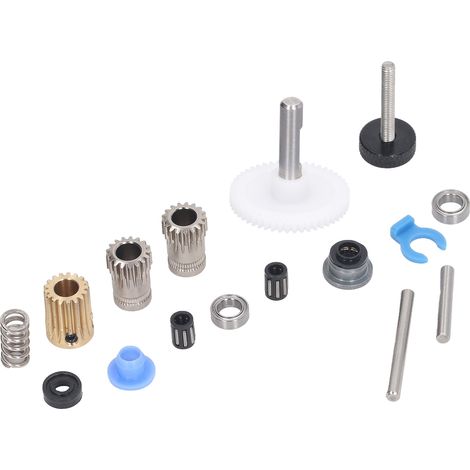 Doppelzahnrad-Extruder-Montagesatz, legierter Stahl, 16 Zubehörteile, 3D-Drucker, Voron 0.1 2.4 PLUSA Bowden Sphera (1/5)