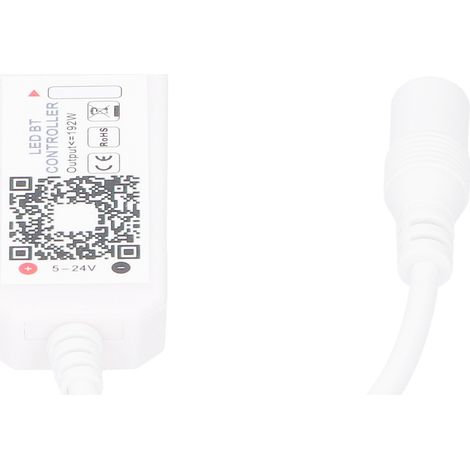 Contrôleur de ruban LED Bluetooth compact RVB couleur éclairage lampe commande à distance intelligente (1/5)