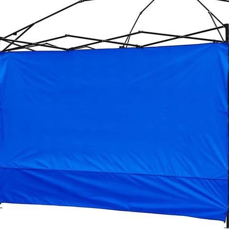 Panneau Latéral Instantané pour Gazebo – Toile Pare-Soleil – Pour Gazebo Pop Up – 1 Pièce – Protection Solaire et Intimité-Bleu-A style (1/3)