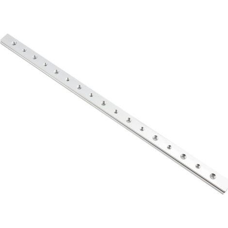 Type 30/45 aluminum alloy mitre track jig, T-screw fixing slot (450mm) (1/5)