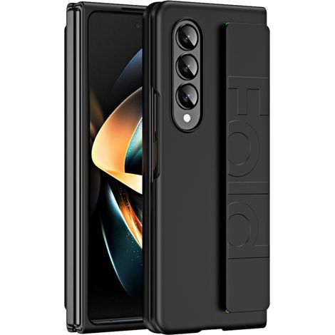 Custodia per Samsung Galaxy Z Fold4 5G, con maniglia, nera (1/4)