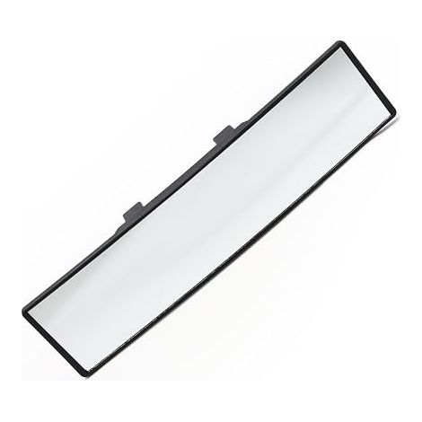 Car Mirror 285 x 70 mm Wide Angle Panoramic Auto Mirror for SUV Vans Trucks Cars Anti-Glare Protection Interior Mirror Wide Angle Panoramic Convex (1/5)