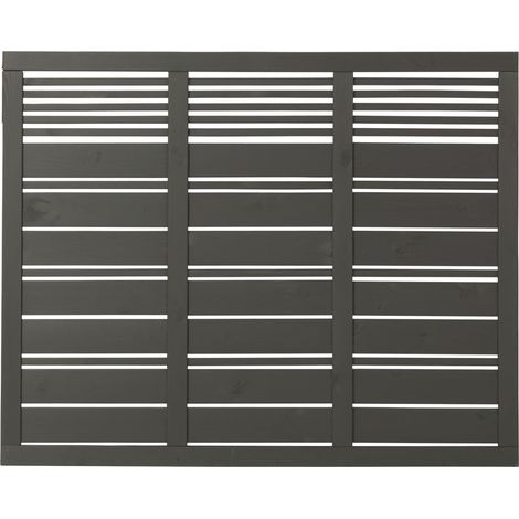 Plus Zaun Silence 176 x 110 cm umbragrau fungizidbehandelt