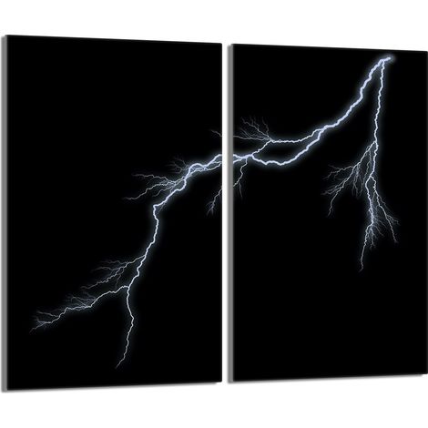 Plaque de protection en verre pour poêle 2x30x52 Storm (1/5)