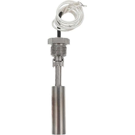 Interrupteur à flotteur pour niveau d'eau d'étang, interrupteur à flotteur en acier inoxydable de 1/2 pouce (1/4)