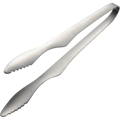 Pinze da barbecue allungabili in acciaio inox, antiruggine, per cucinare e saltare in padella. (1/5)