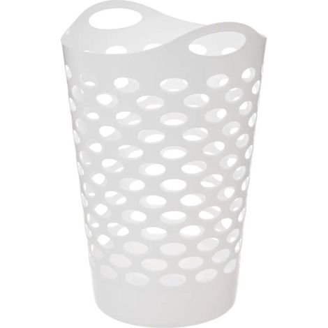 Panier à Linge "Flex" 60L Blanc (1/2)