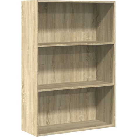 Maison Exclusive - Bücherregal Sonoma-Eiche 80x30x114 cm Holzwerk