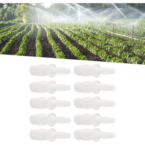 10 unités vendues par paquet : connecteur droit réducteur Pagoda, adaptateur pour pompe à air d'aquarium, connecteur pour tuyau d'irrigation, adaptateur 4,8-7,9 mm. (1/5)