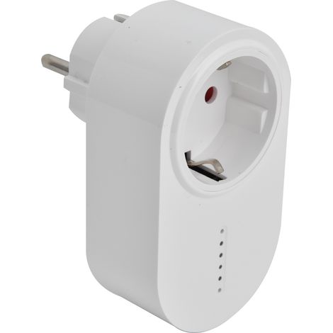 Intelligente ABS-Steckdose mit Sprach- und Fernbedienungsfunktion, kompatibel mit allen Sprachen, europäischer Stecker 110–220 V, für Smart Home (1/5)